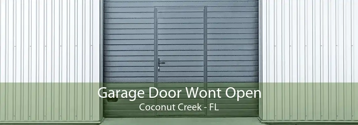 Garage Door Wont Open Coconut Creek - FL