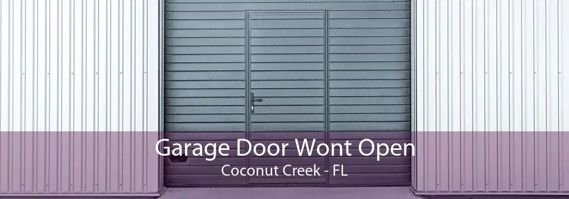 Garage Door Wont Open Coconut Creek - FL