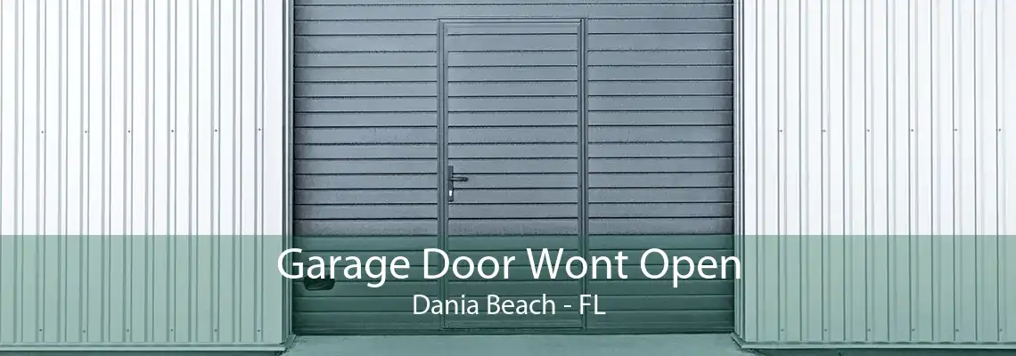 Garage Door Wont Open Dania Beach - FL