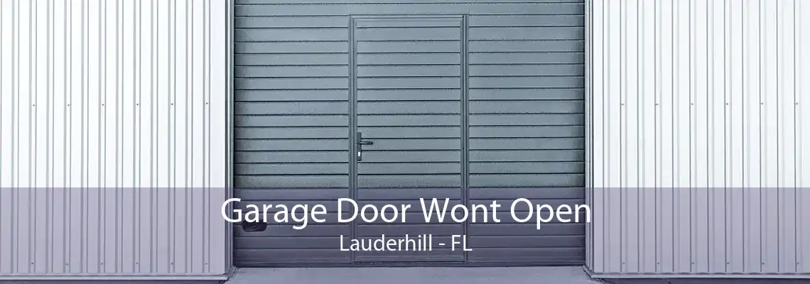 Garage Door Wont Open Lauderhill - FL