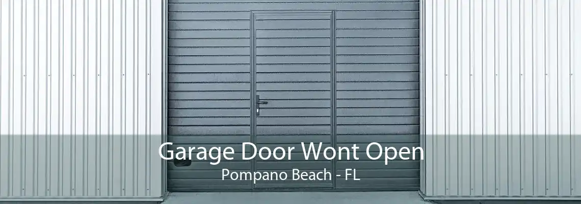 Garage Door Wont Open Pompano Beach - FL