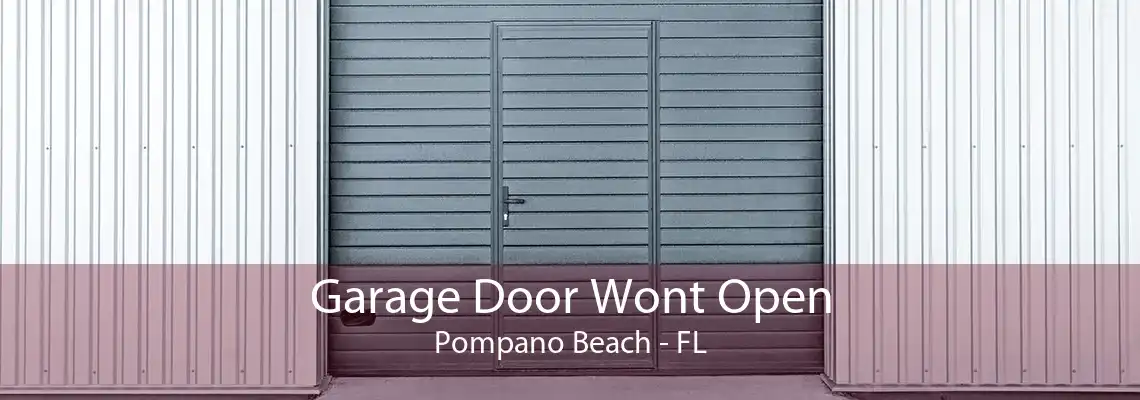 Garage Door Wont Open Pompano Beach - FL