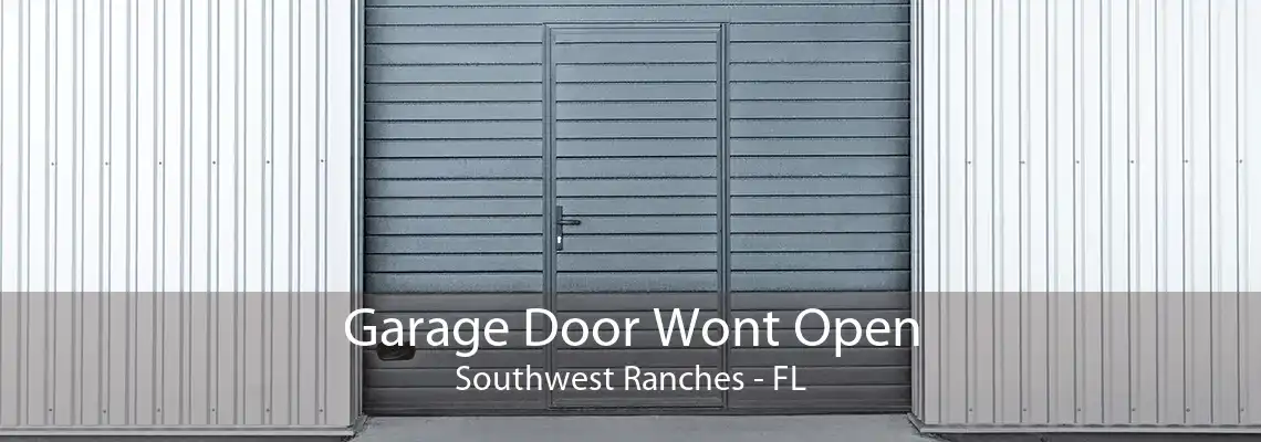 Garage Door Wont Open Southwest Ranches - FL