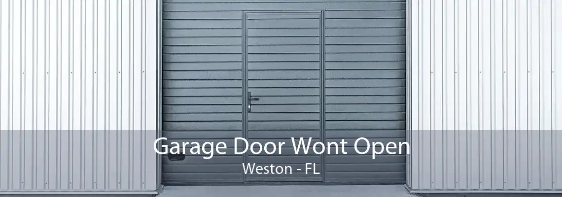 Garage Door Wont Open Weston - FL