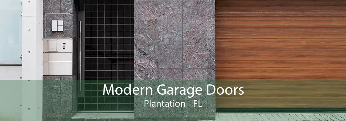 Modern Garage Doors Plantation - FL